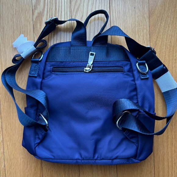 Navy Blue Mini Backpack/Shoulder Bag - Picture 2 of 6
